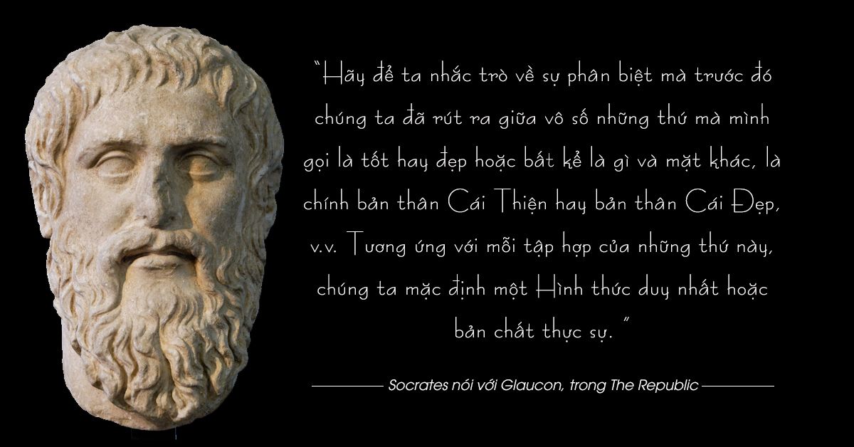 Câu nói nổi tiếng của Socrates với Glaucon, trong The Republic