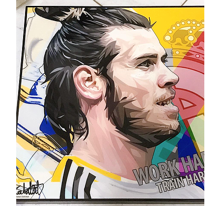 Tranh người nổi tiếng - Gareth Bale